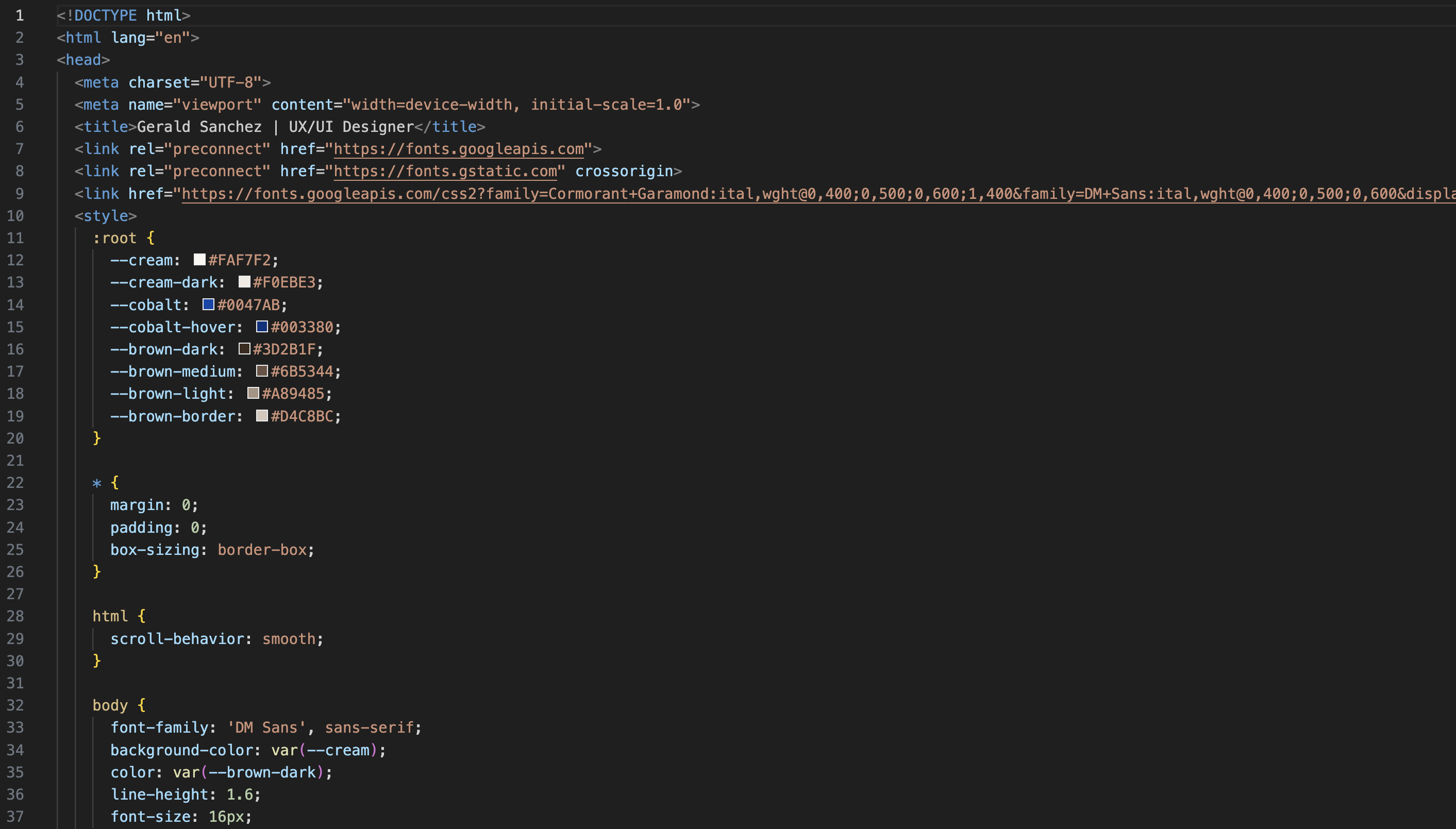 Digital Portfolio Preview